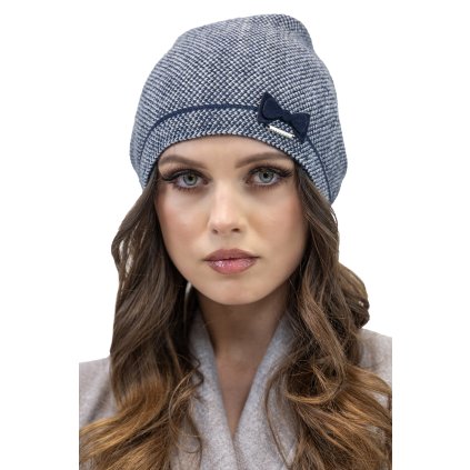 Dámská čepice Vivisence 7003 (Velikost UNI, Barva Modrá - tmavě)