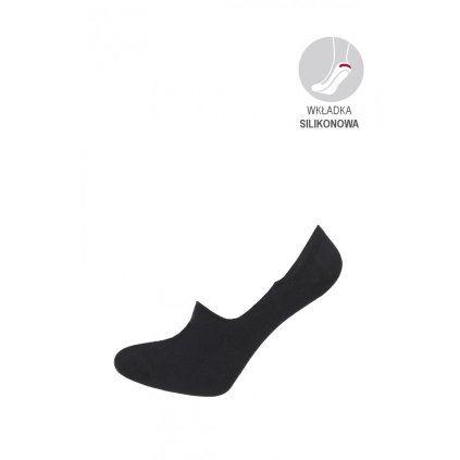 Ponožky Fiore Footies 03 (Velikost 2/39-41, Barva Šedá)