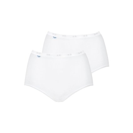 Kalhotky Sloggi 10043769 Basic+ Maxi 2P (Velikost 38, Barva Bílá)