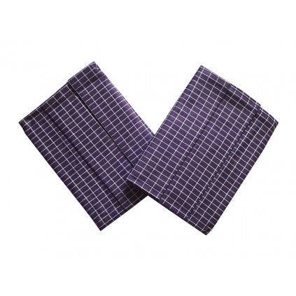 Utěrka Extra savá Drobná kostka fialovo/bílá 3 ks (Varianta Utěrka Extra savá 50x70 cm Drobná kostka fialovo/bílá 3 ks)