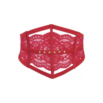 Pás Axami V-9772 (Velikost XS, Barva Červená)