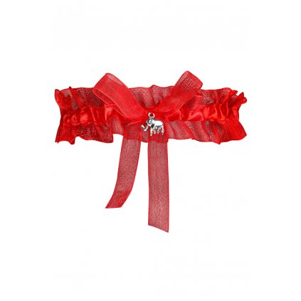 Podvazek Julimex PW-23 Marakesz (Velikost UNI, Barva Červená)