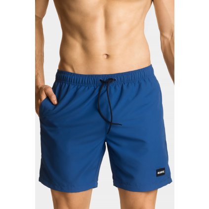 Pánské plavky Atlantic KMB-201 (Velikost S, Barva Modrá - tmavě)