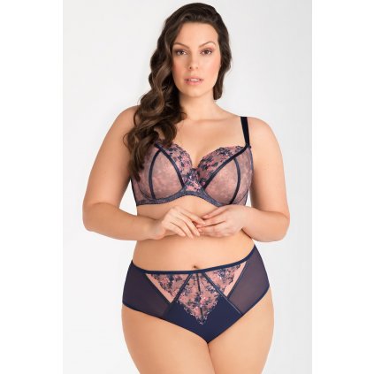 Kalhotky Gorsenia K821 Edna (Velikost 3XL, Barva Modrá - tmavě)