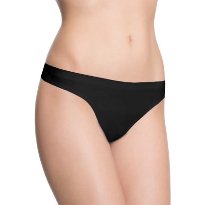 Tanga Julimex Lingerie String panty (Velikost M, Barva Béžová)