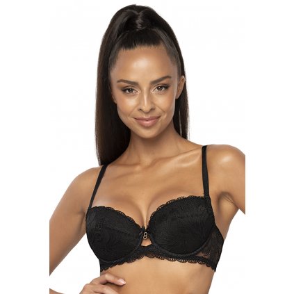 Podprsenka Mat 0203/11 Lindsay - Push - up (Velikost 80E, Barva Černá)