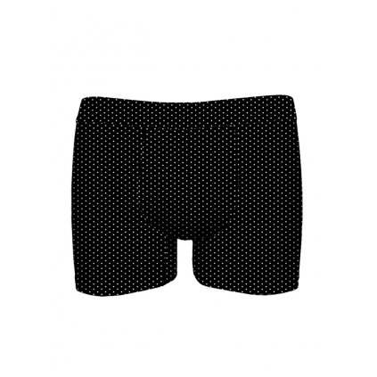 Pánské boxerky JOHN FRANK JFBUCWB604 Minidot (Velikost M, Barva Černá)
