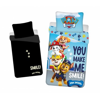 Povlečení Paw Patrol PP325 svítící efekt (Varianta Povlečení Paw Patrol PP325 svítící efekt 140x200, 70x90 cm)