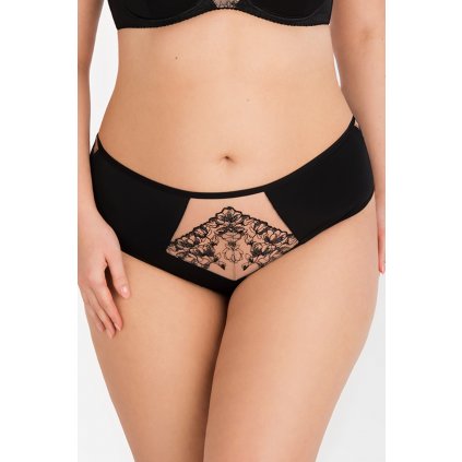 Kalhotky Gorsenia K102 Zoya (Velikost 4XL, Barva Černá)