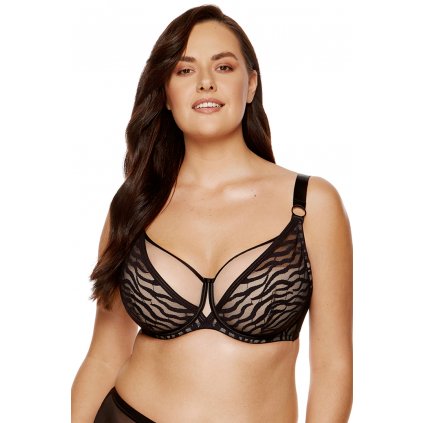 Podprsenka Gorteks Serena/B3 (Velikost 90B, Barva Černá)