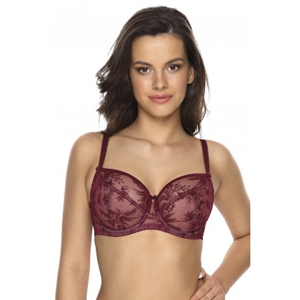 Podprsenka Gaia 1035 Jasmine (Velikost 90B, Barva Bordó)