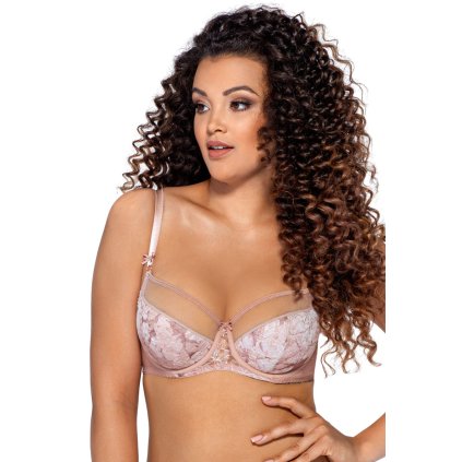 Podprsenka Ava 1981 Lianel Maxi (Velikost 75L, Barva Růžová)