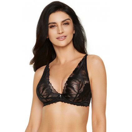 Podprsenka Gorteks Moon/B2 (Velikost 70A, Barva Černá)