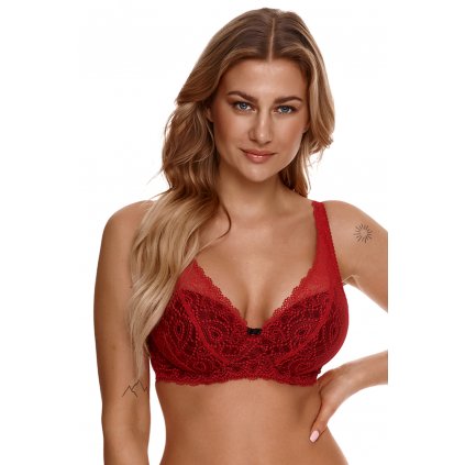 Podprsenka Lupoline 2311 (Velikost 70B, Barva Červená)