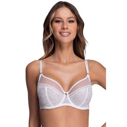 Podprsenka Ava 1396 Crystal Maxi (Velikost 75L, Barva Fialová)