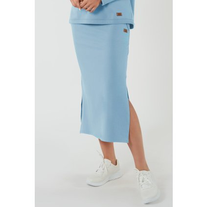 Sukně Italian Fashion Stella Maxi (Velikost XL, Barva Růžová)