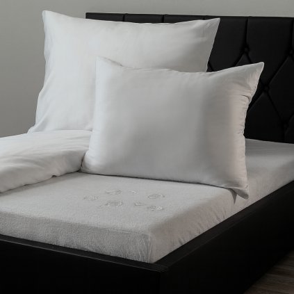 Nepropustné Froté prostěradlo s PU bílé (Varianta 90x200cm)