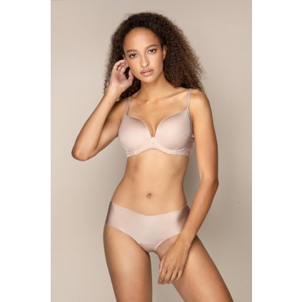 Bezešvá vyztužená podprsenka BeautyBra Irish Cream Timo 042821