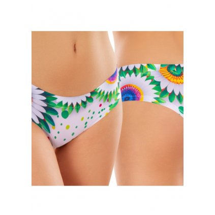 Dámské kalhotky MEMÉME DAISY EMERALD (Velikost L, Barva Vícebarevná)