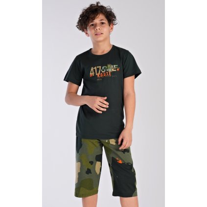 Dětské pyžamo kapri Army