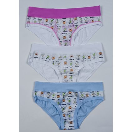Dámské kalhotky LOVELYGIRL 6617D (Velikost L, Barva Vícebarevná)