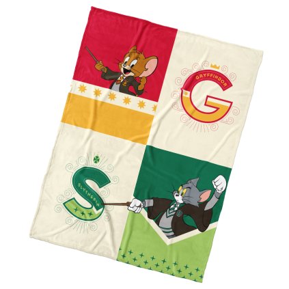 41364 detska deka tom a jerry v bradavicich 130x170