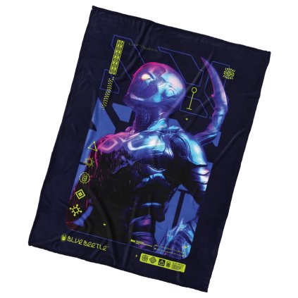 41313 mikroplysova deka blue beetle 150x200
