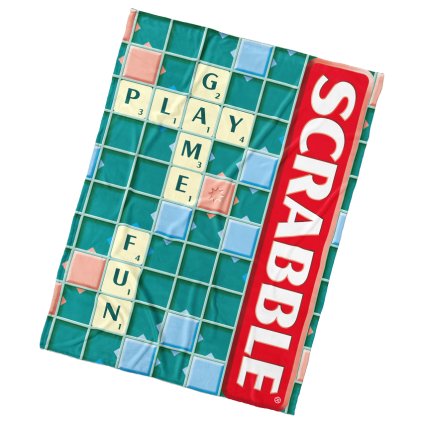 41307 mikroplysova deka scrabble 150x200
