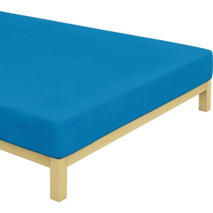 Froté prostěradlo Královsky Modré (Varianta Rozměr: 180x200 cm)