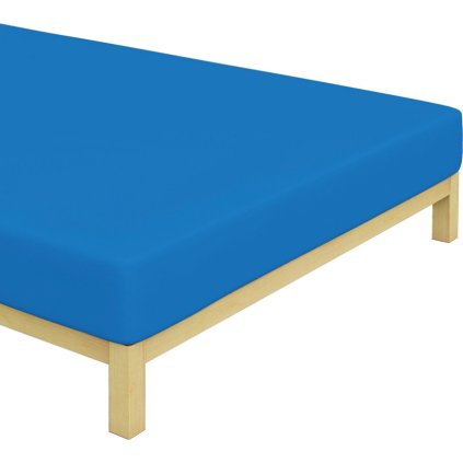 Jersey prostěradlo Královsky Modré (Varianta Rozměr: 180x200 cm)