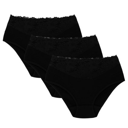 Kalhotky Wol-Bar Eco-Hi 3 pcs (Velikost L, Barva Béžová)