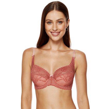 Podprsenka Gorteks Bisou/B3 (Velikost 65H, Barva Oranžová)