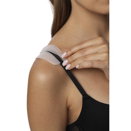 Podložky pod ramínka Vivisence 8001 (Velikost UNI, Barva Bílá)