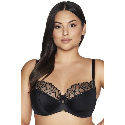 Podprsenka Ava 2114 Miray (Velikost 65E, Barva Černá)