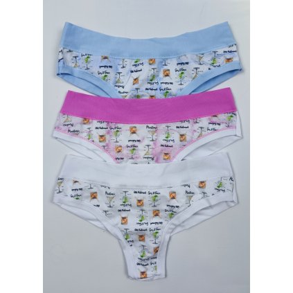 Dámské brazilky Lovelygirl 6616D (Velikost L, Barva Vícebarevná)