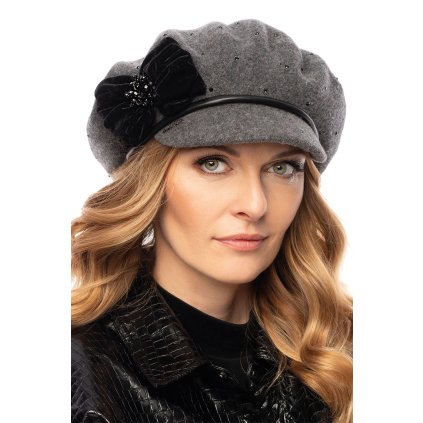 Čepice Vivisence 7064 (Velikost UNI, Barva Šedá)