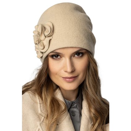 Čepice Vivisence 7076 (Velikost UNI, Barva Béžová)