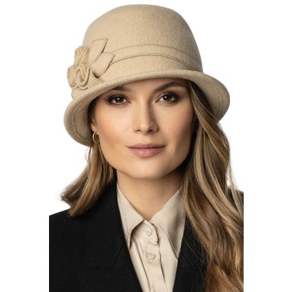 Klobouk Vivisence 7077 (Velikost UNI, Barva Béžová)