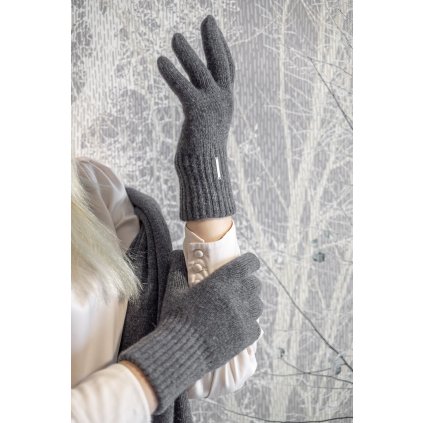 Rukavice Vivisence 7201 (Velikost UNI, Barva Smetanová)