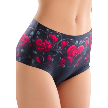 Dámské kalhotky MEMÉME Hi-briefs Beloved (Velikost L, Barva Vícebarevná)