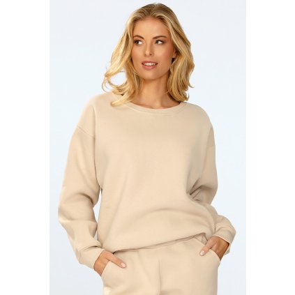 Dámská mikina Dkaren Rehema-Bl (Velikost XS, Barva Hnědá)