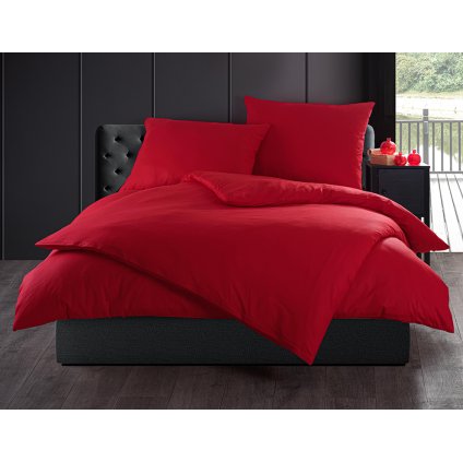 43143 bavlnene povleceni color cervene bedtex 140x200 70x90