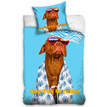 42752 bavlnene povleceni pes pittbul aloha