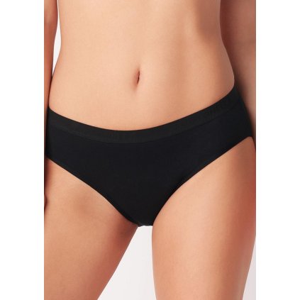 Dámské menstruační kalhotky Cotonella ADB62 (Velikost L, Barva Černá)