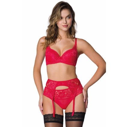 Tanga Mat 0115/4 Hannah (Velikost 38, Barva Červená)