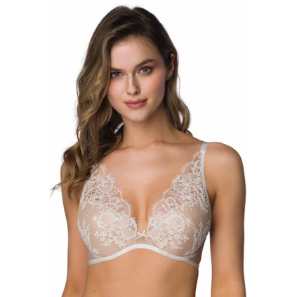 Podprsenka Mat 3804/11/1 Frances - Push - up (Velikost 65E, Barva Béžová)