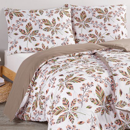 Bavlněné povlečení Konker (Varianta Velikost: 140x200 + 70x90 cm)