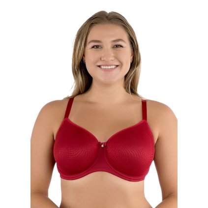 Dámská podprsenka Parfait P60921 (Velikost 75E, Barva Červená)