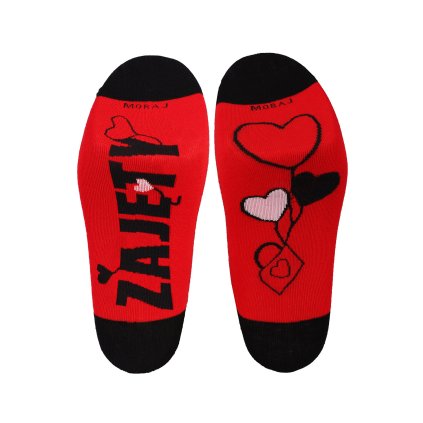 Ponožky Moraj CSM170-522 (Velikost 39-42, Barva Červená)