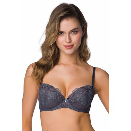 Podprsenka Mat 3930/11 Melisande - Push - up (Velikost 70C, Barva Šedá)